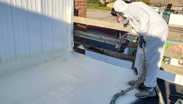 Spray foam roofing insulation in NY